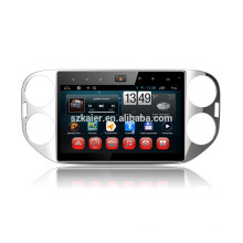 HOT! Auto dvd player mit spiegel link / DVR / TPMS / OBD2 für 10,1 zoll voller touchscreen 4,4 Android system VW TIGUAN